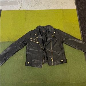 Faux Leather Forever21 Jacket - XS